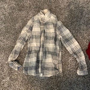 Black and white flannel